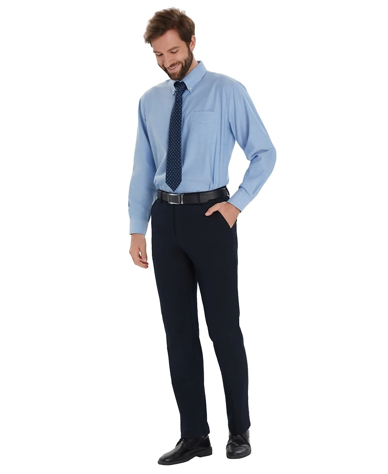 Club Room Men's Oxford Solid Dress Shirt, Macy's Exclusive