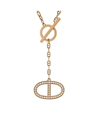 Pre-Owned Hermes Chaine d'Ancre Contour Pendant Necklace