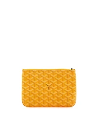 Pre-Owned Goyard Pm Senat Zip Pouch Coated Canvas