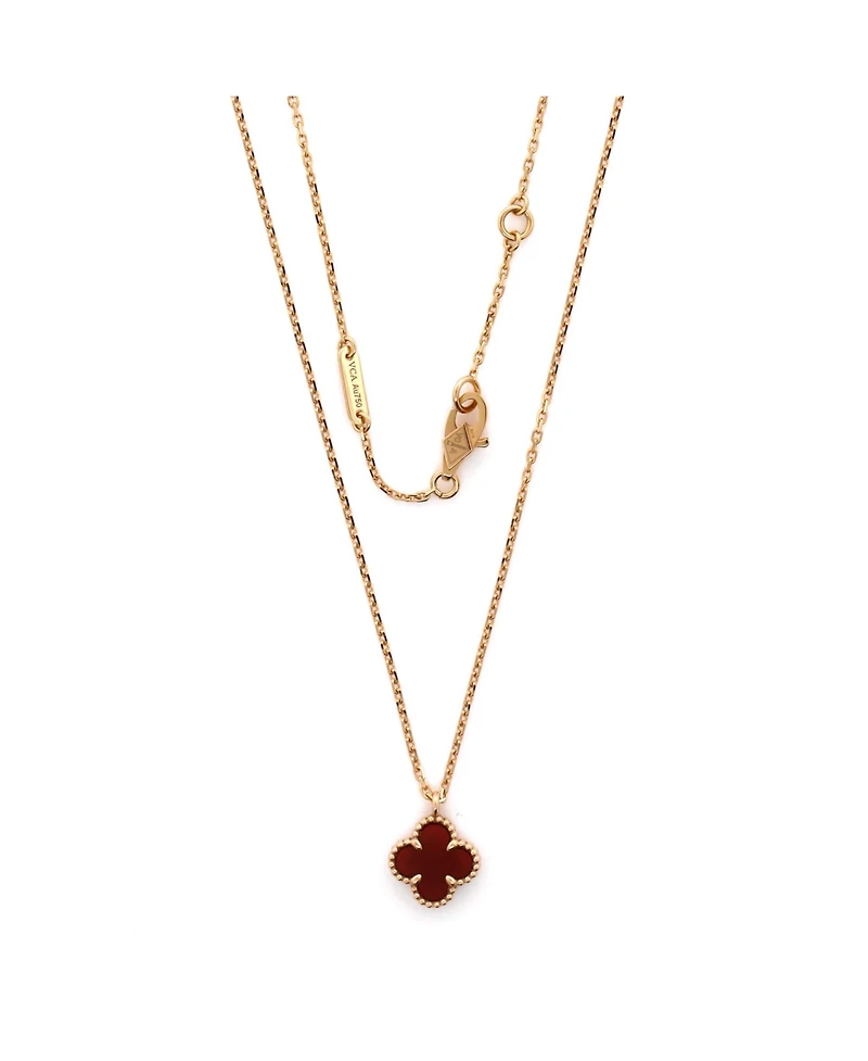 Pre-Owned Van Cleef & Arpels Sweet Alhambra Pendant Necklace