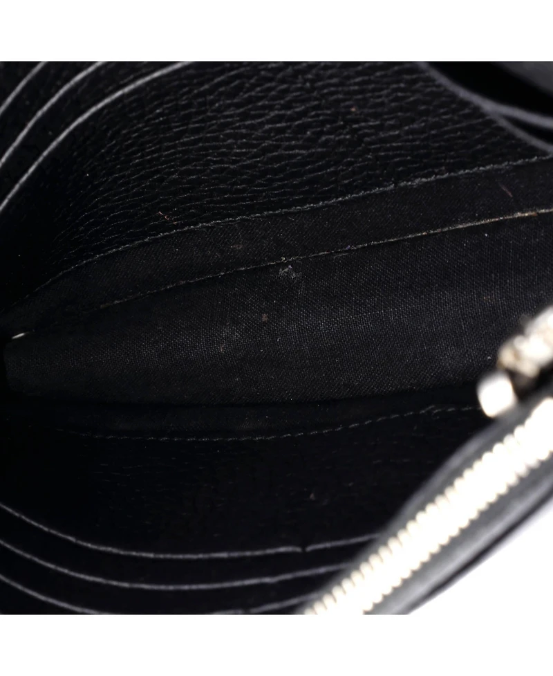 Pre-Owned Balenciaga Small City Classic Studs Wallet on Chain Leather