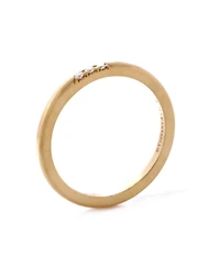 Pre-Owned Tiffany & Co Classic Wedding Band 3 Diamonds Ring