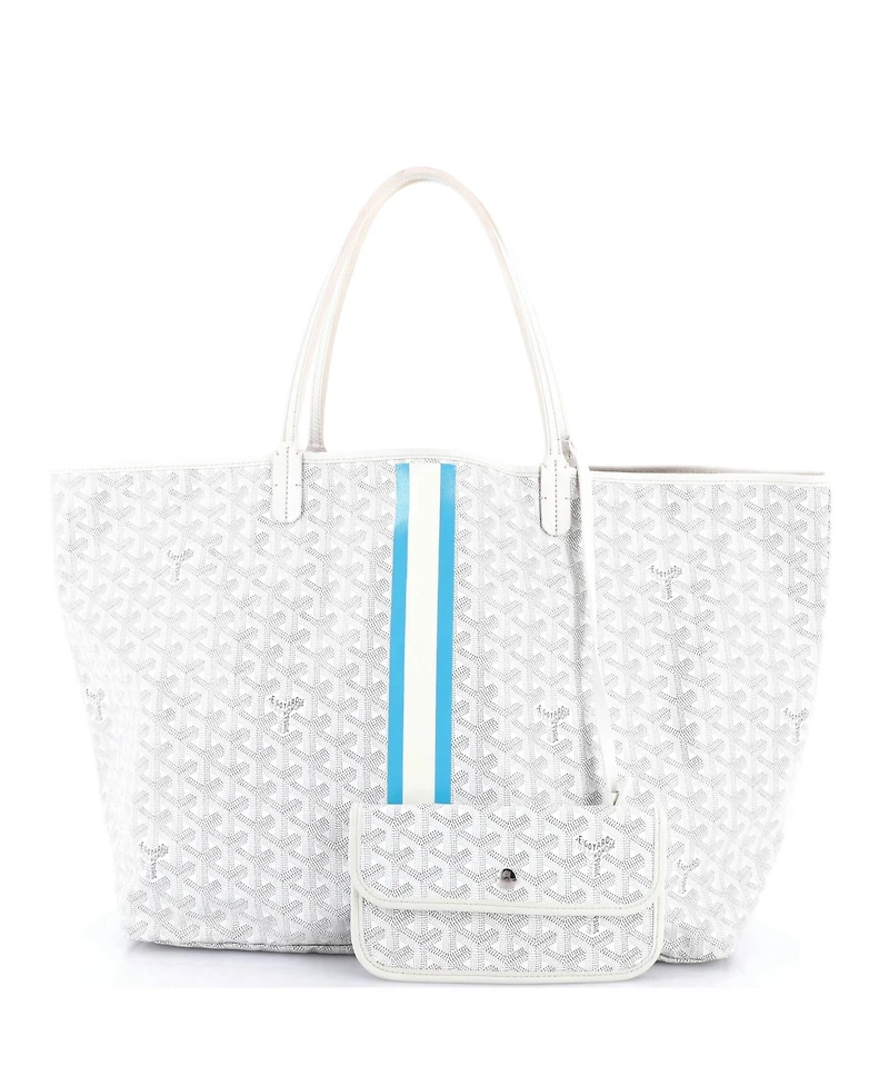 Pre-Owned Goyard Gm Saint Louis Tote Printed Coated Canvas