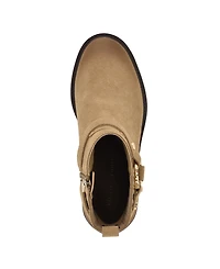 Tommy Hilfiger Women's Varik Harness Block Heel Booties