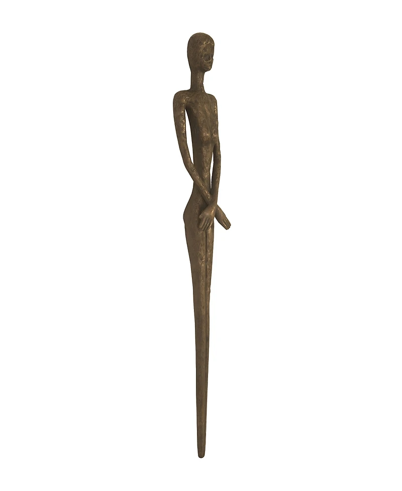 Phillips Collection Lottie Bronze Resin Wall Sculpture