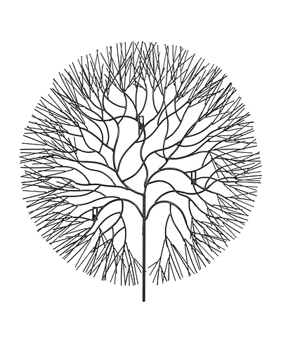 Phillips Collection Wire Tree Circle Large Metal Wall Art