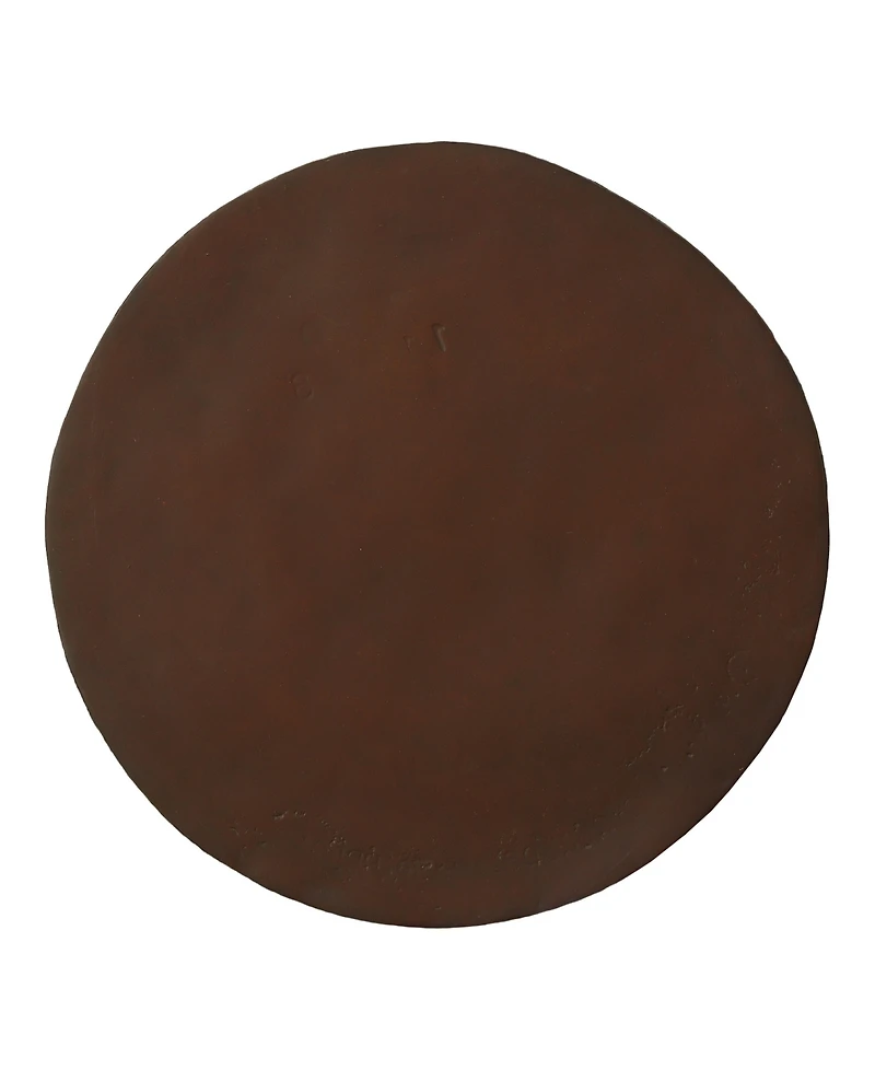 Phillips Collection Cast Oil Drums Rust Wall Discs, Set of 4