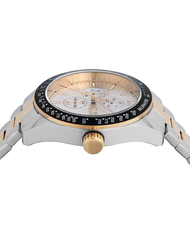 Invicta Men's 48861 Aviator Quartz VH67 Silver Dial Watch