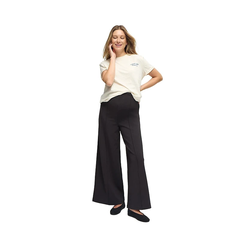 Ingrid + Isabel Maternity Flare Ponte Pant