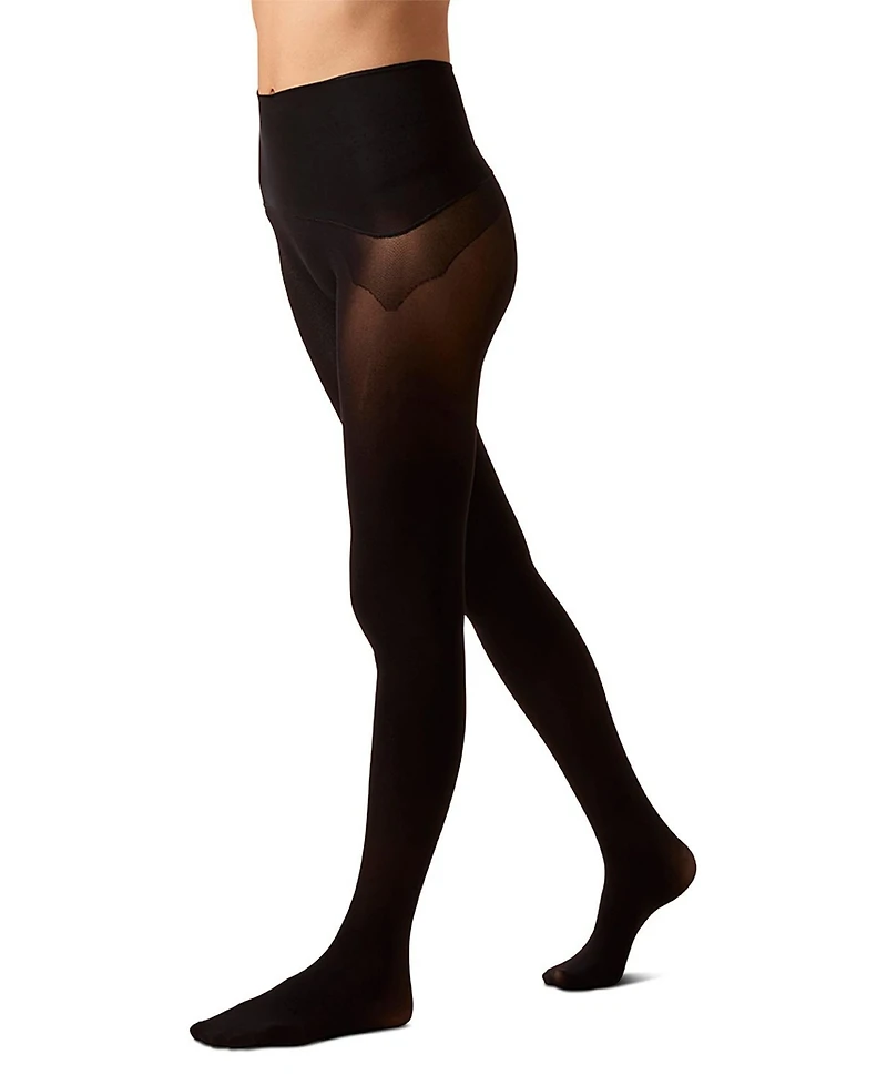 MeMoi Women's Perfectly Opaque Seamless Top 60 Denier Tights