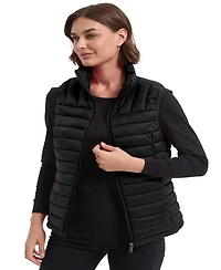 Hawke & Co. Women's Rail Quilt Packable Puffer Vest