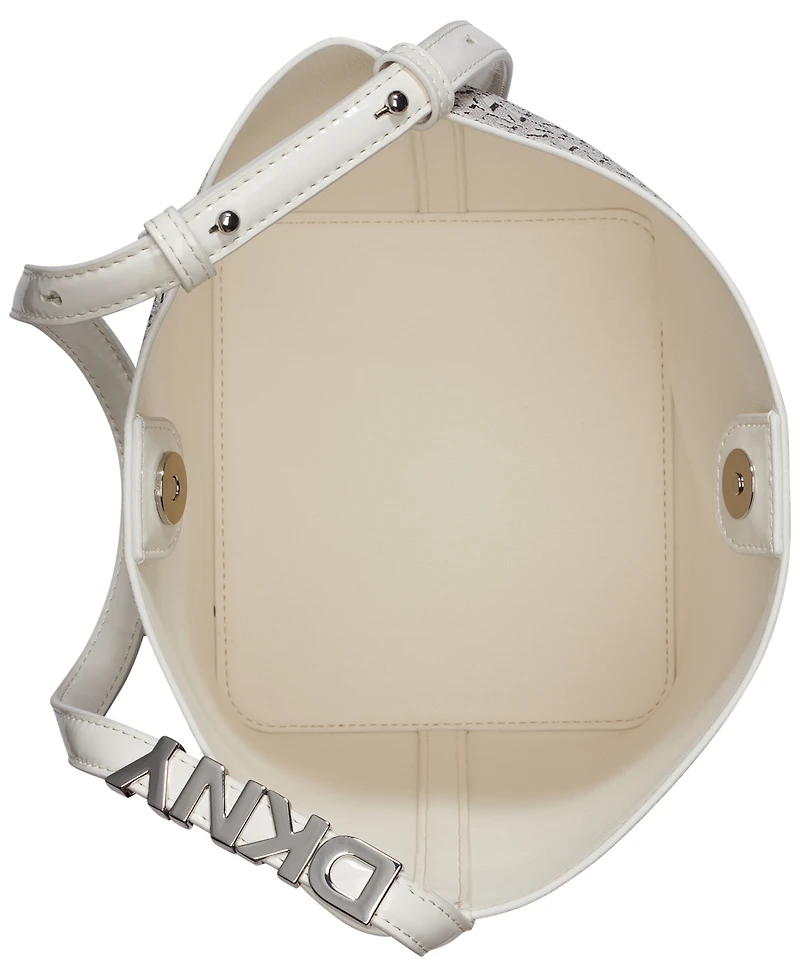 Dkny Avril Small Logo Bucket Bag