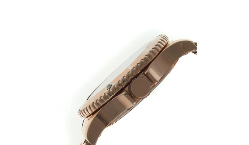 Peugeot Women 36mm Sport Bezel Rose Gold Bracelet Watch