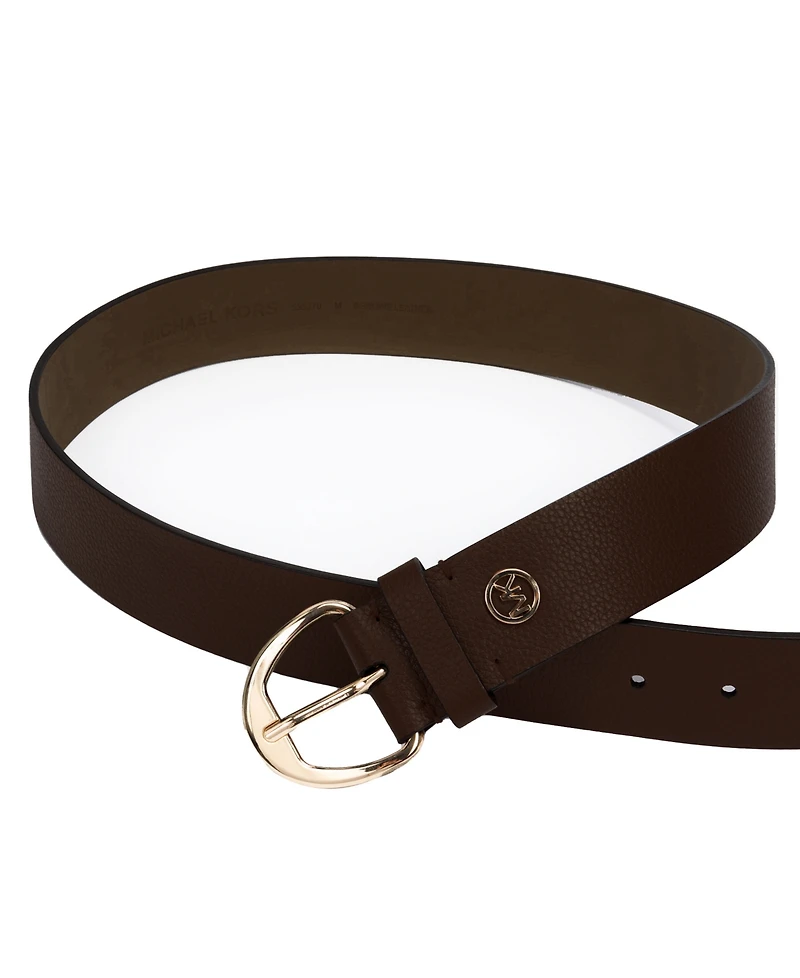 Michael Kors Women's 38 Mm Pebble Belt