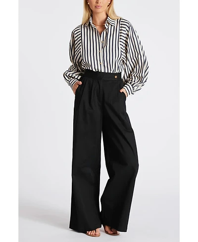 Bishop + Young Women's Alessandro Wide Leg Pant