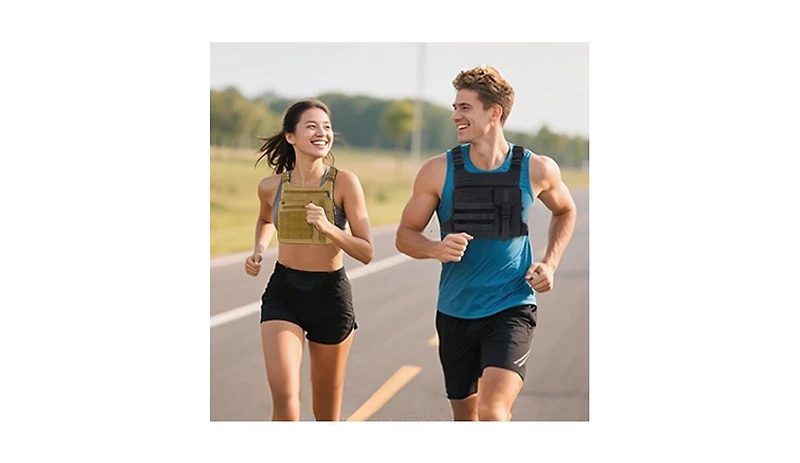 Batfox Tactical Chest Pack Running Bag: Lightweight Water-Resistant Outdoor Sports Vest for Hiking Edc - Men & Women