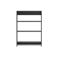 Lovmor Wood Shelf Medium Double Hanging Closet Unit