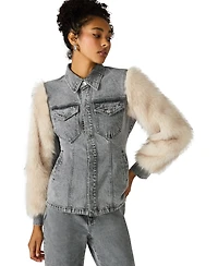 Steve Madden Women's Parker Collared Jacket