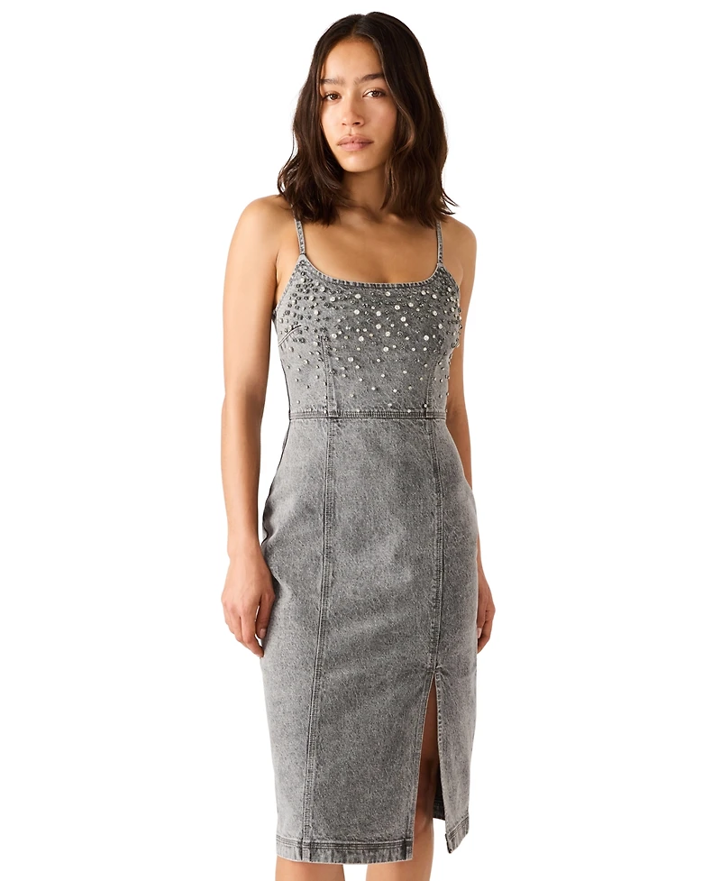 Steve Madden Women's Giselle Sleeveless Bodycon Dress