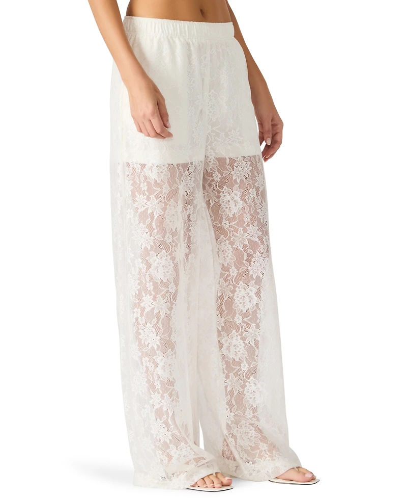 Steve Madden Women's Sedona Loose-Fit Mid-Rise Pants