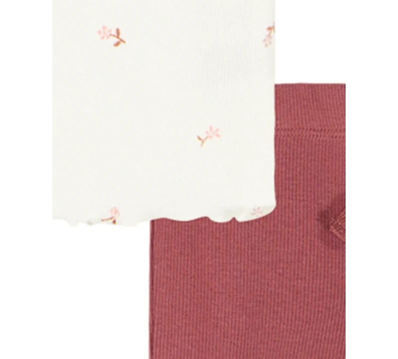 Calvin Klein Girls 4-6X Long-Sleeve Jacket, Top and Pants, 3-Piece Set