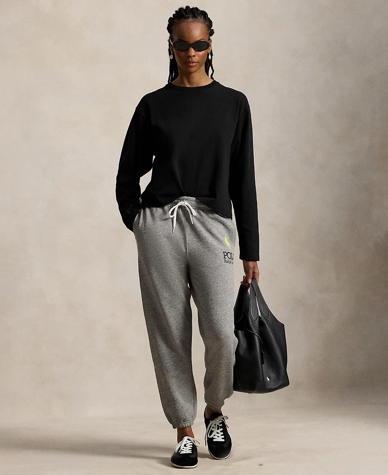 Polo Ralph Lauren Women's Big Pony Fleece Sweatpants