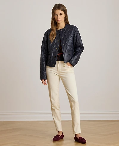 Lauren Ralph Women's High-Rise Skinny Ankle Jeans