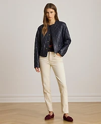 Lauren Ralph Women's High-Rise Skinny Ankle Jeans