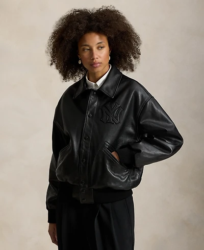 Polo Ralph Lauren Women's Woven Embroidered Bomber Jacket