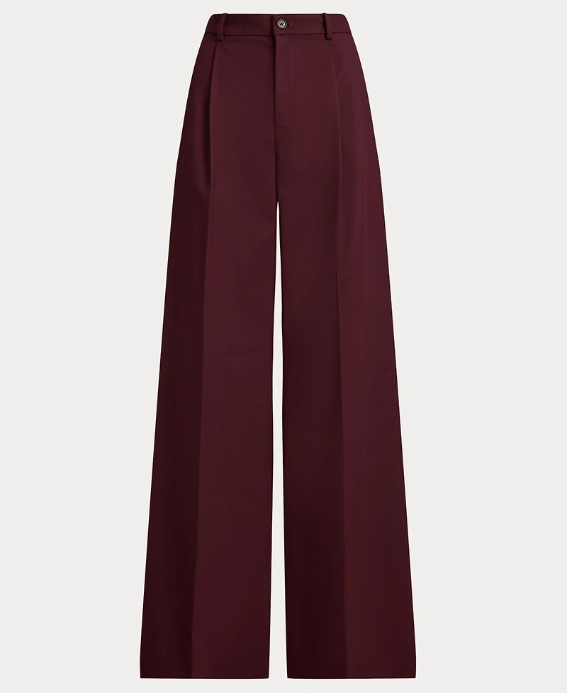 Lauren Ralph Women's Creased Wide-Leg Pants