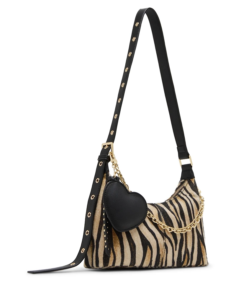Madden Girl Toryc Calf Hair Shoulder bag