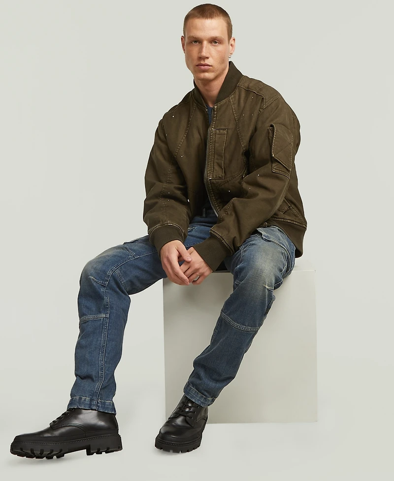 G-Star Raw Men's Rovic Zip 3D Straight Tapered Cargo Pant