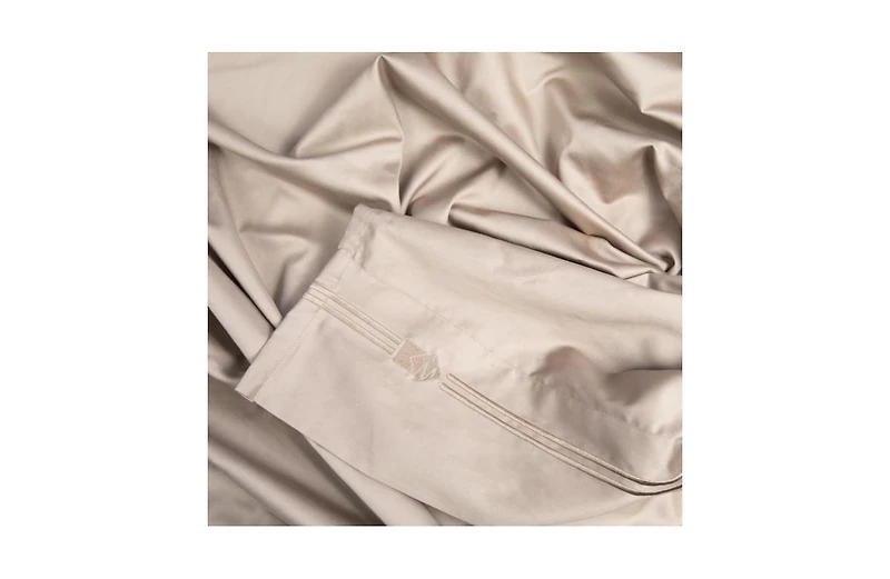 Mismatch 4-Pc. Queen Sheet & Silk Pillowcase Set