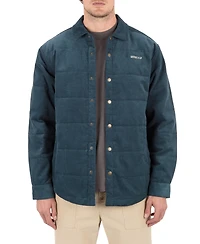 Hurley Men's Waletale Cord Long-Sleeve Jacket