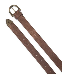 Frye Women's 25mm Metallic Suede Belt