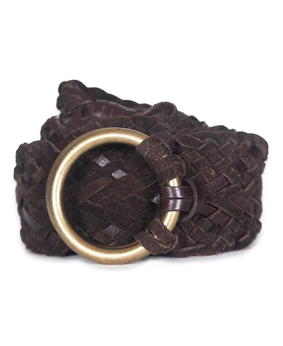 Frye Women's 40MM Woven Fringe Belt