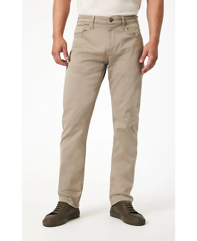 Mavi Jeans Men's Zach Straight Leg Sand Casual Twill Pant