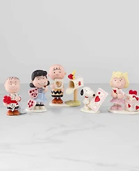 Lenox Peanuts 5-Piece Valentine's Day Figurine Set, Exclusively at Macy's