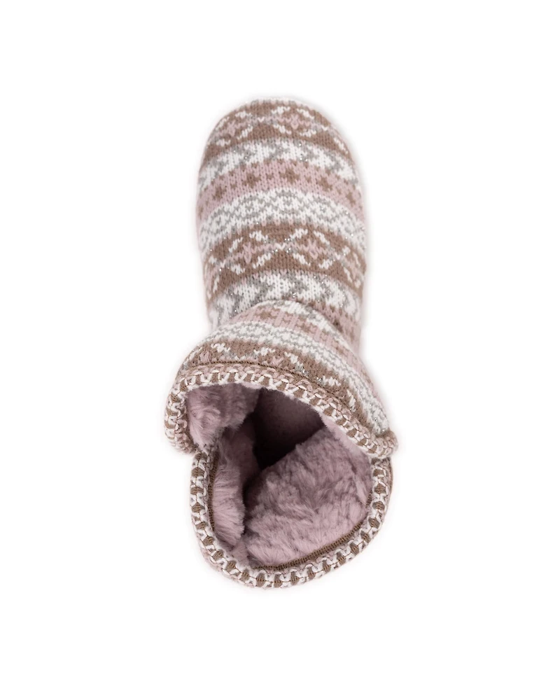 Muk Luks Women's 3 Pack Boot Socks