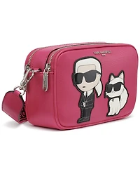 Karl Lagerfeld Paris Maybelle Mini Top Zip Crossbody Bag