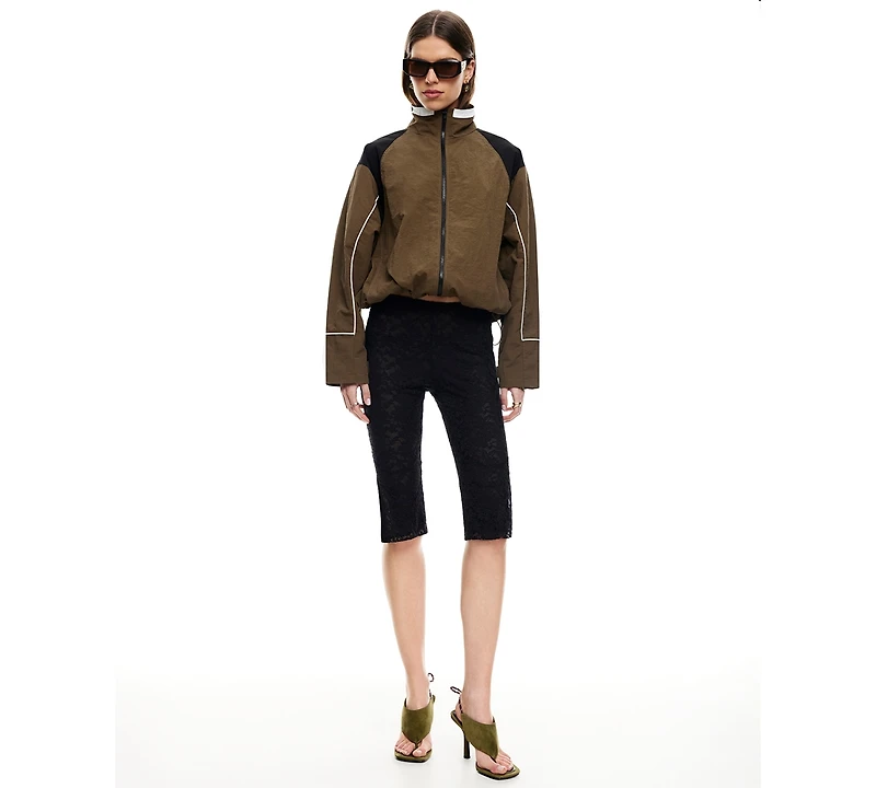 Lioness Women's Shoreline Windbreaker High Neck Jacket