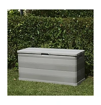 vidaXL Patio Storage Box Gray 46.1"x17.7"x22"