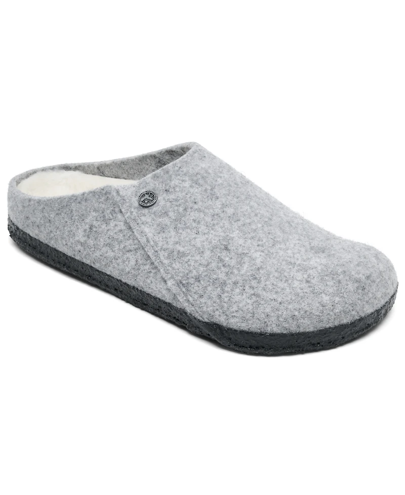 Birkenstock Men's Zermatt Shearling Clog Slippers from Finish Line