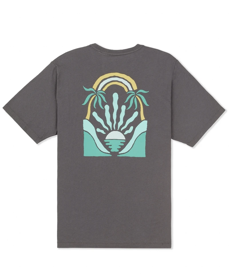 Hurley Men's Valley of Water Short-Sleeve Crewneck T-Shirt