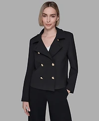 Karl Lagerfeld Paris Women's Double-Breasted Jacket