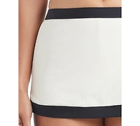 Bleu by Rod Beattie Women's I'm With The Band Skirted Boy Shorts