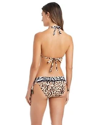 Bleu By Rod Beattie Womens Whats In The Mix Tie Detail Swim Bra Bottoms