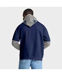 Fanatics Men's Navy Dallas Cowboys Helmet Pullover Hoodie