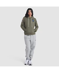 Nike Women's Olive Detroit Lions 2025 Salute to Service Sideline Standard Issue Dri-fit Hoodie