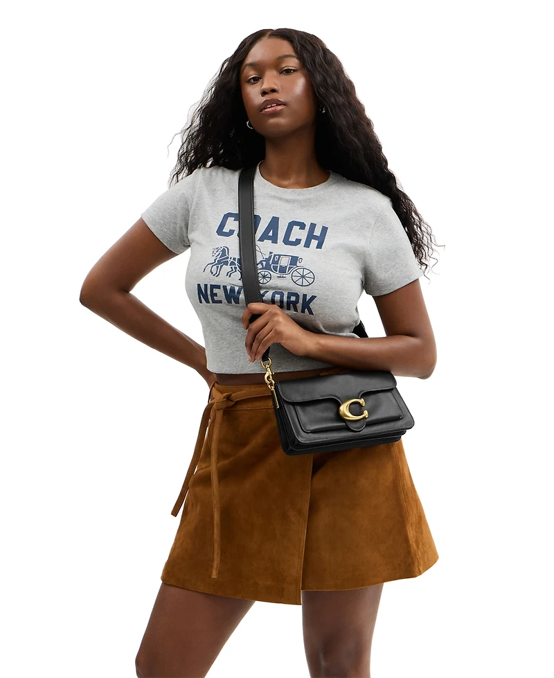 Coach Tabby Leather Small Shoulder Bag